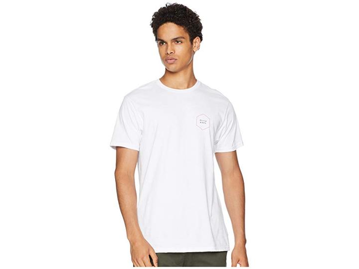 Billabong Access Border Tee (white) Men's T Shirt