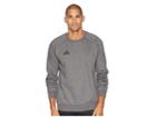 Adidas Core 18 Sweat Top (dark Grey Heather/black) Men's Sweatshirt