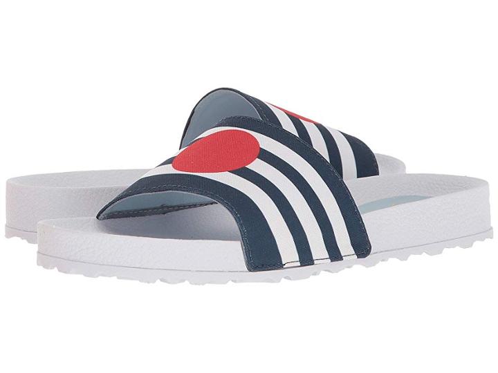Frances Valentine Kit (navy/red Canvas) Women's Shoes