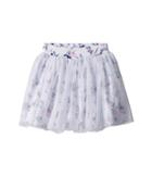 Splendid Littles Floral Print Tutu Skirt (infant) (optic White) Girl's Skirt