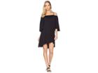 Green Dragon California Core Charlotte Butterfly Tunic (black) Women's Blouse