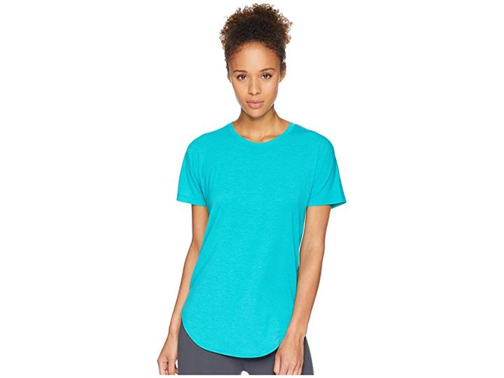 The North Face Workout Short Sleeve Tee (kokomo Green) Women's T Shirt