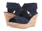Cordani Rhonda (navy Suede/cork) Women's Wedge Shoes