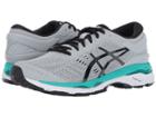 Asics Gel-kayano(r) 24 (mid Grey/black/atlantis) Women's Running Shoes