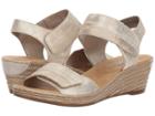 Rieker 62470 Fanni 70 (light Gold/muschel) Women's  Shoes