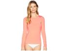 Rip Curl Wash Loose Fit Long Sleeve (coral) Women's Swimwear