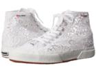 Superga 2795 Macrame W (white) Women's Lace Up Casual Shoes