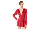 Astr The Label Friday Romper (pink Pout) Women's Jumpsuit & Rompers One Piece