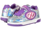 Heelys Plus X2 (little Kid/big Kid) (silver/purple/pink) Girl's Shoes
