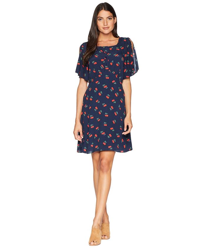 Juicy Couture Cherry Bisou Flirty Dress (regal Cherry Bisou) Women's Dress