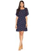 Juicy Couture Cherry Bisou Flirty Dress (regal Cherry Bisou) Women's Dress