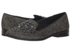 Anne Klein Della (black/gold/black Fabric) Women's Shoes