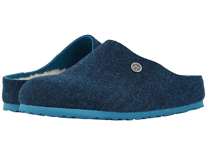 Birkenstock Kaprun Wool (doubleface Blue Wool/happy Lamb) Clog Shoes