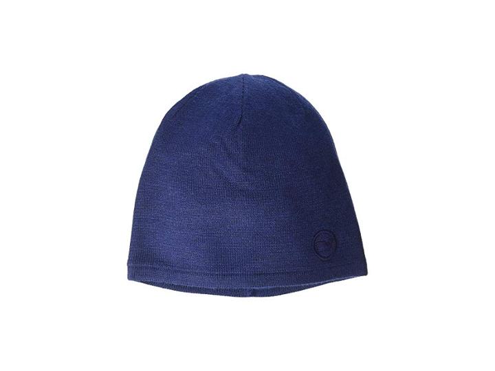 Vineyard Vines Performance Whale Embroidered Knit Hat (deep Bay) Beanies