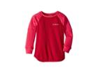 Columbia Kids Trulli Trailstm Waffle Tunic (little Kids/big Kids) (pomegranate/cactus Pink) Girl's Long Sleeve Pullover