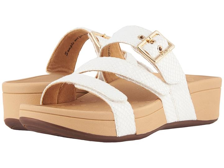 Vionic Rio (white Snake) Women's Sandals