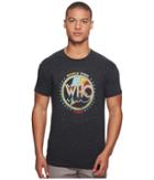 The Original Retro Brand The Who Short Sleeve Tri-blend Tee (streaky Black) Men's T Shirt