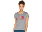 The North Face Short Sleeve Graphic Reaxion Crew Tee (tnf Medium Grey Heather) Women's T Shirt