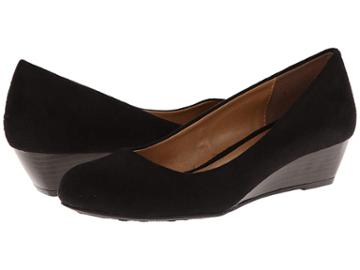 Dirty Laundry Dl Marching Wedge Pump (black) Women's Wedge Shoes