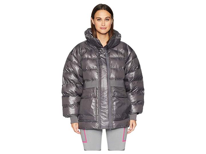 Adidas By Stella Mccartney Training Parka Cz3538 (granite) Women's Clothing