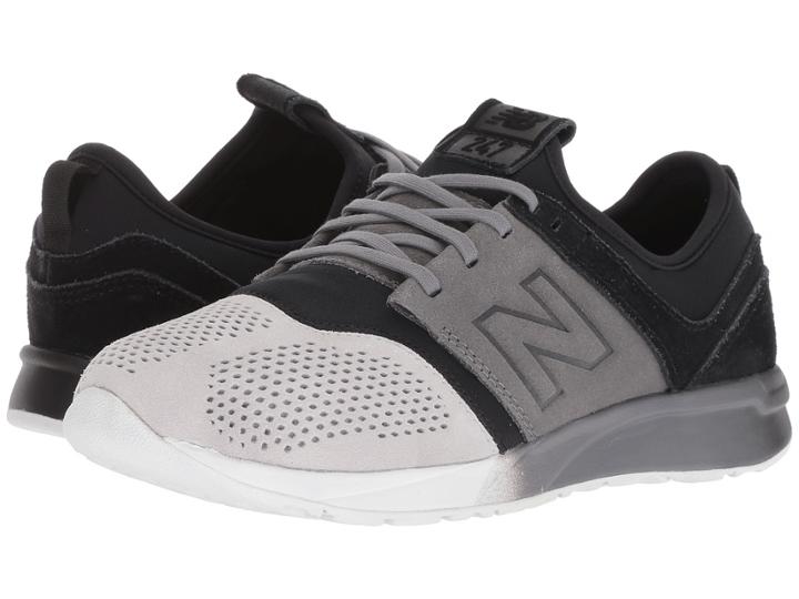 New Balance Kids Kl247v1g (big Kid) (black/castlerock) Boys Shoes