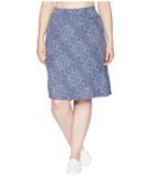 Aventura Clothing Plus Size Kenzie Skirt (blue Indigo) Women's Skirt