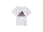 Adidas Kids Usa Tee (toddler/little Kids) (white) Boy's T Shirt