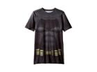 Under Armour Kids Batman Suit Short Sleeve (big Kids) (graphite) Boy's Clothing