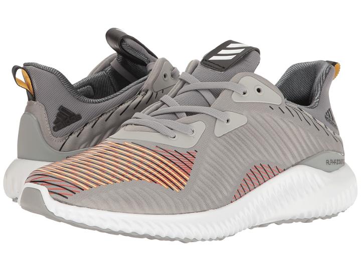 Adidas Running Alphabounce Em (medium Grey Heather Solid Grey/utility Black/black) Men's Running Shoes