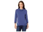 Fresh Produce Ana Pullover (moonlight Blue) Women's Long Sleeve Pullover