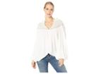 Jen's Pirate Booty Winona Blouse (dove Lace) Women's Blouse