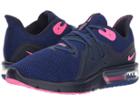 Nike Air Max Sequent 3 (obsidian/pink Blast/deep Royal Blue) Women's Shoes