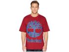 Timberland Short Sleeve New 90s Inspired Tee (biking Red (prior Season)) Men's T Shirt