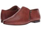 Frye Terri Zip Ankle Bootie (cognac Antique Soft Vintage) Women's Zip Boots