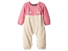 Toobydoo Little Monsters Iii Cotton Knit Jumpsuit (infant) (pink/beige) Girl's Jumpsuit & Rompers One Piece