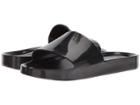 Mini Melissa Mel Beach Slide (little Kid/big Kid) (black) Girls Shoes
