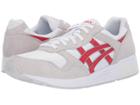 Asics Tiger Lyte-trainer (white/classic Red) Men's Classic Shoes