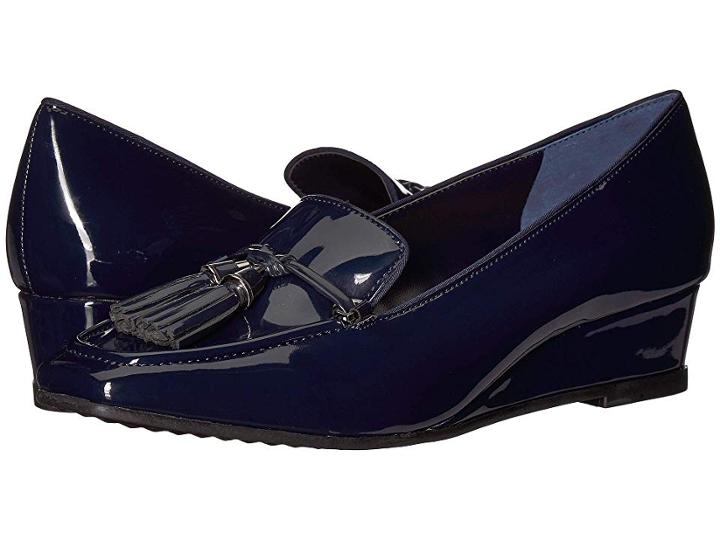 Tahari Resort Heel (deep Indigo) Women's Shoes
