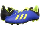 Adidas Kids X 18.4 Fxg Soccer (little Kid/big Kid) (blue/yellow/black) Kids Shoes