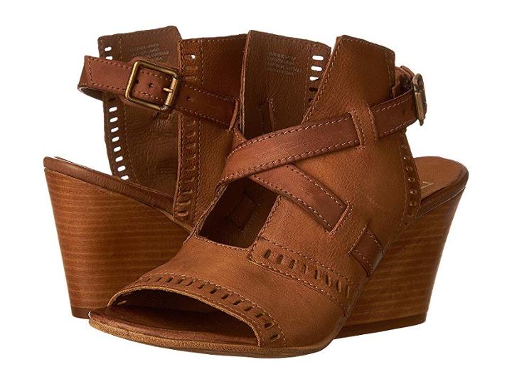 Miz Mooz Kipling (wheat) Women's Wedge Shoes