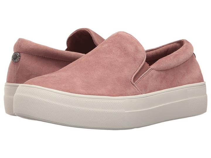 Steve Madden Gills Sneaker (mauve Suede) Women's Shoes