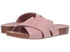 Cole Haan Braelyn Footbed Sandal (burlwood Suede) Women's Shoes