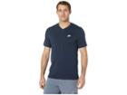Nike Nsw Embroidered Futura V-neck Tee (obsidian/white) Men's Short Sleeve Pullover