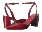 Marc Fisher Cedrina (red Patent) Women's 1-2 Inch Heel Shoes