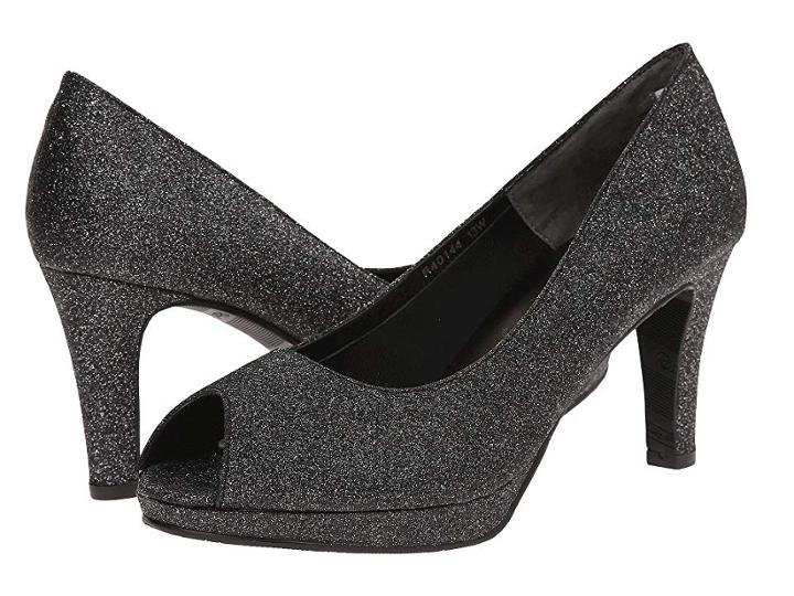 Walking Cradles Prom (black Sparkle Pu) Women's Shoes