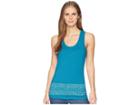 Toad&co Lean Layering Tank Top (deepwater Border Print) Women's Sleeveless