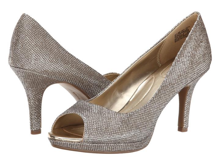 Bandolino Supermodel (gold Fabric) Women's Shoes