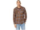 Outdoor Research Feedback Flannel Shirttm (carob Plaid) Men's Long Sleeve Button Up