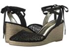 Adrianna Papell Pamela (black Martinique Lace) Women's Wedge Shoes