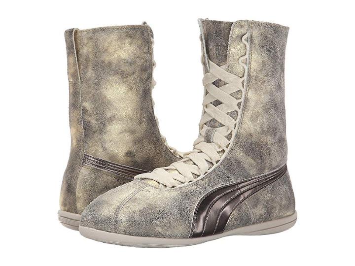 Puma Eskiva High Metallic (gold) Women's Shoes